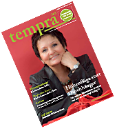 Lilli Wilken auf der Titelseite der tempra
