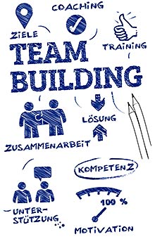 Verschieden Icons zum Begriff Workshop